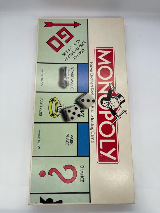 Parker Brothers Other - Vintage 1985 Monopoly Board Game Great Condition No 0009
